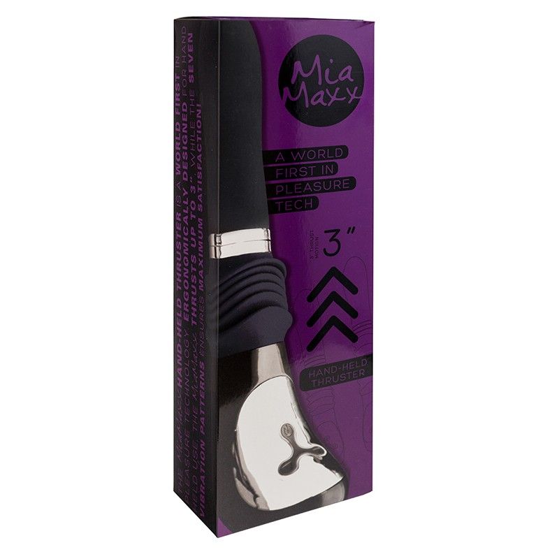 Mia Maxx, whether you are playing with somebody or doing it ... MiaMaxx - Hand-Held Thruster - Black photo-9