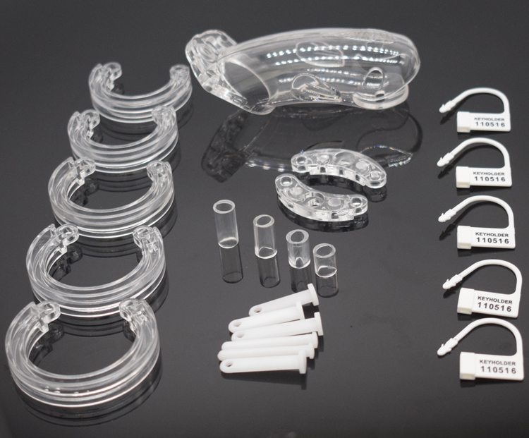 Whale head chastity cage
Total high: 130mm
Cage high: 116m... FAAK - Long Whale Chastity Cage - Clear photo-9