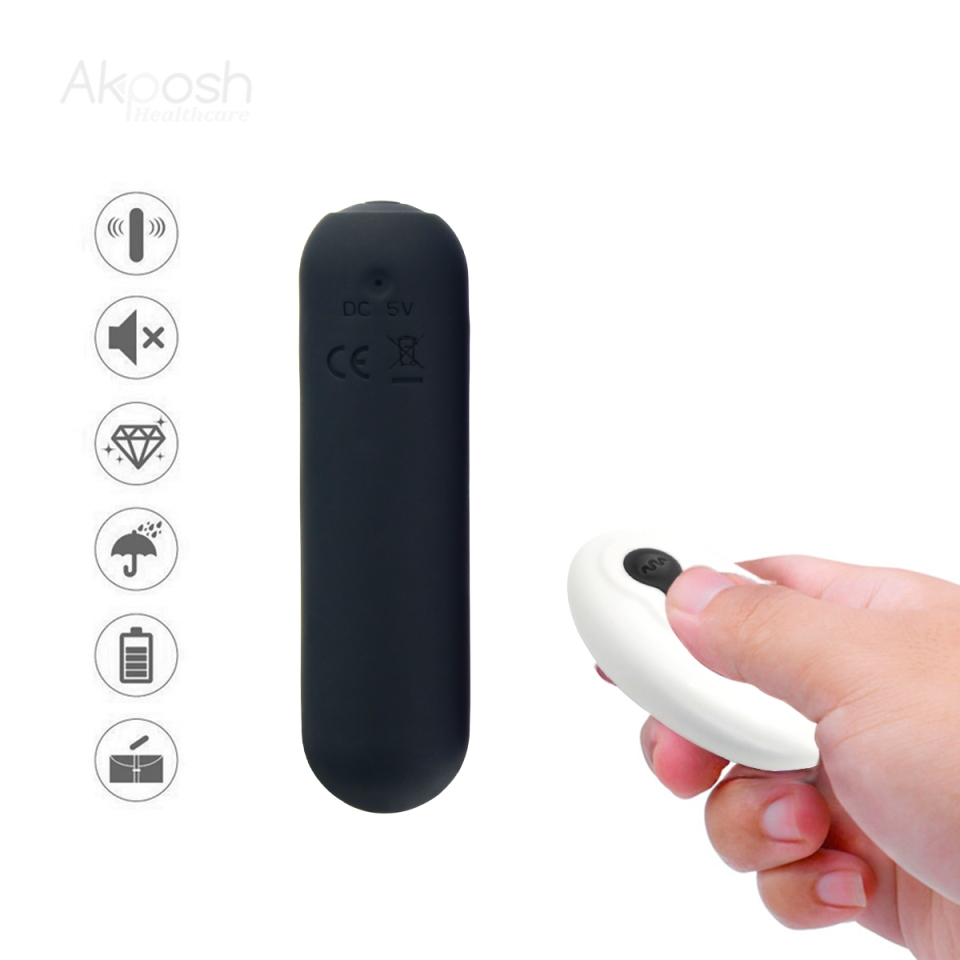 Akposh - Bullet w Remote Control - Black photo-3