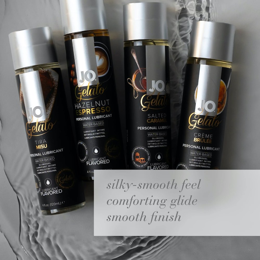 JO® GELATO is a flavored water-based personal lubricant desi... JO - Gelato Salted Caramel Lubricant - 120ml photo-3