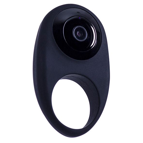The Cock Cam - Yes it's exactly what it sounds like! It&... The Cock Cam - The Cock Ring with a Camera - Black photo-2