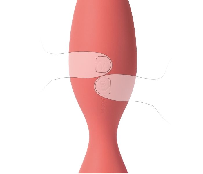 The Strongest Vibration with The Smallest Shape
Double-... SVAKOM - Siren Intense G-spot & Clitoris Vibrator - Coral photo-4