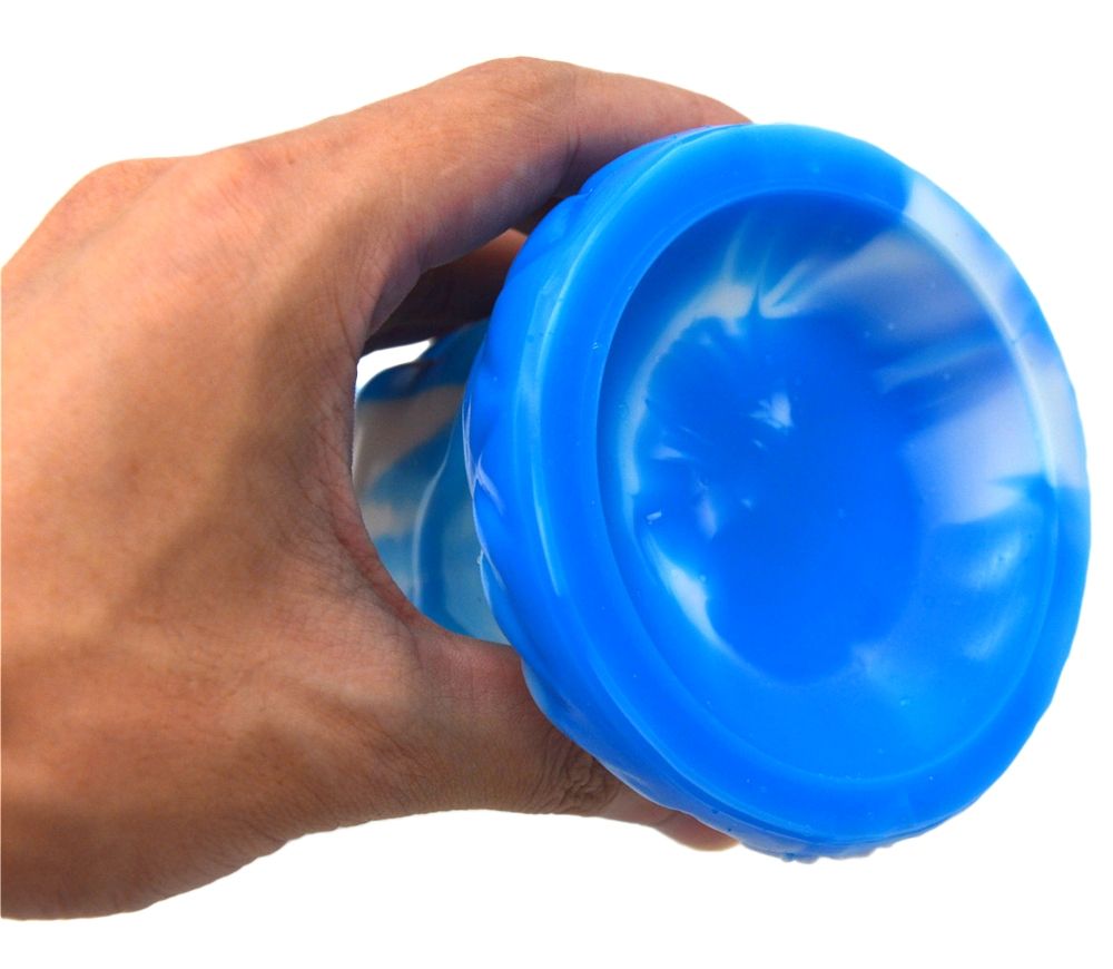 Rhino Horn shape anal plug dildo
Material: Sil... FAAK - Rhino Horn Anal Plug - White/Blue photo-6