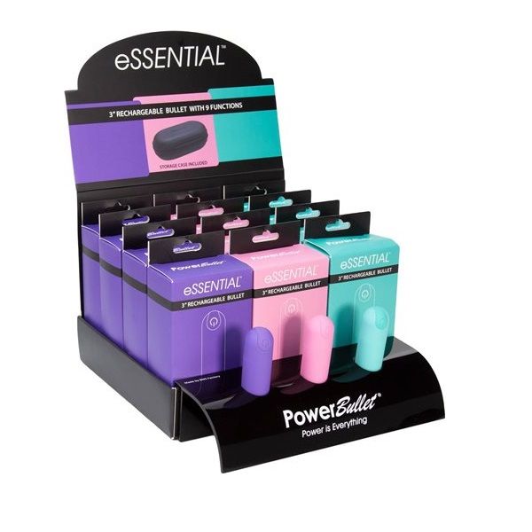 The Essential Bullet by Powerbullet.
An Essential item for... Power Bullet - Essential 3.5'' Rechargeable Bullet - Teal photo-9