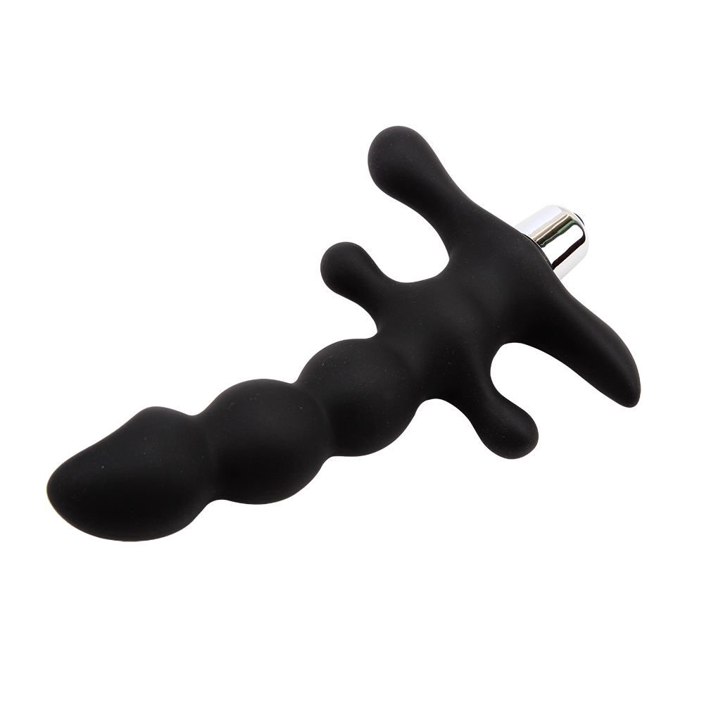 Material:Silicone+ABS
Product Size:16cm, Φ3cm
Product We... Chisa - Black Mont 10cm Beads photo-4
