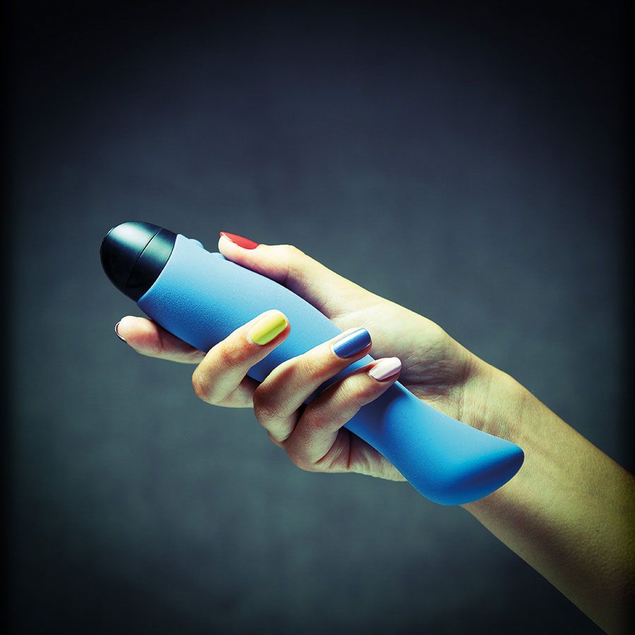 GIGOLINO is the longest of the battery-operated MiniVIBRATOR... Fun Factory - Vibe Gigolino - Jeans Blue photo-4