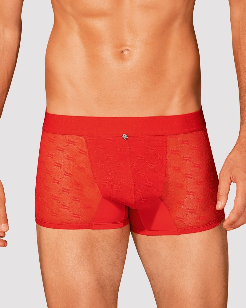 Obsessive - Obsessiver Boxers - Red - L/XL photo-3