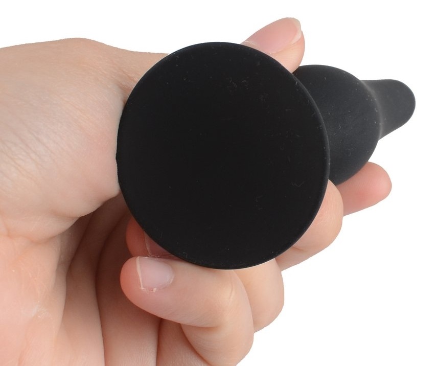 Toynary - AP01 Anal Plug 2.4cm - Black photo-6