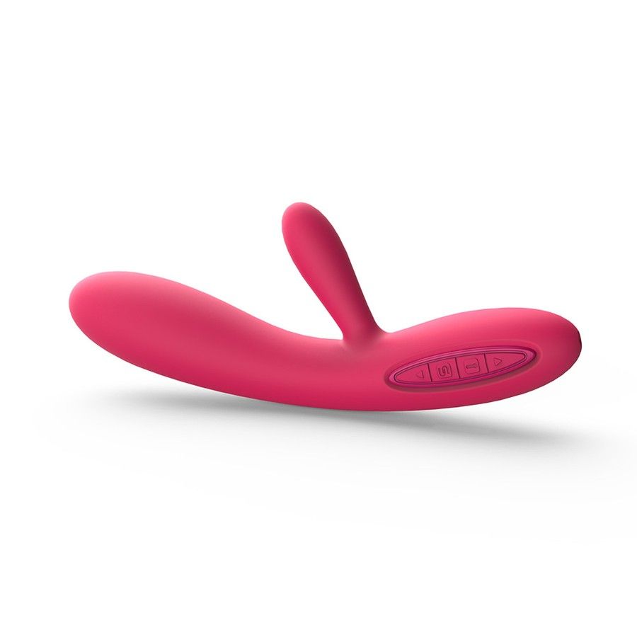 Lester has a SVAKOM intelligent mode which highly imitates t... SVAKOM - Lester Heating Rabbit - Wine Red photo-6