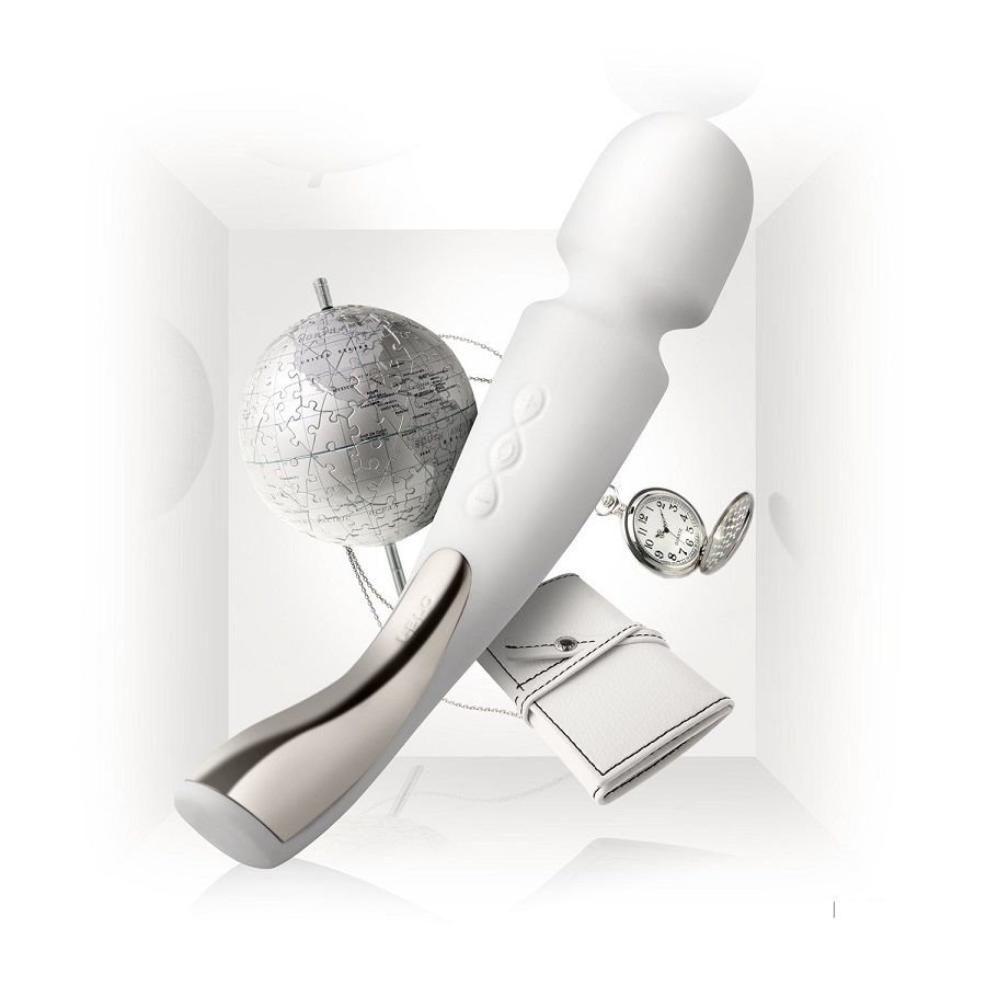For couples who demand the most intense and luxurious pleasu... Lelo - Smart Wand Medium Massager - Ivory photo-3