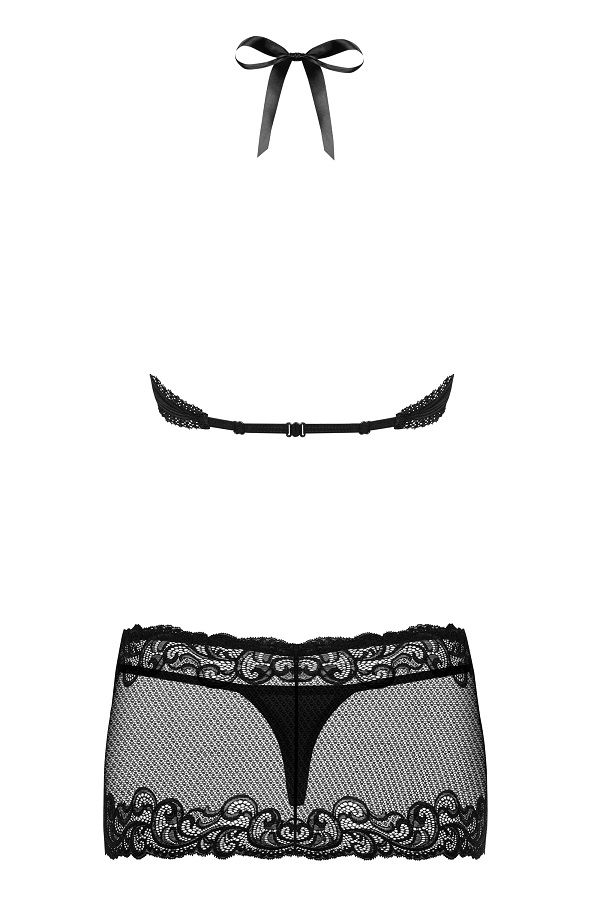 Wanna try something incredibly sexy and absolutely unique? H... Obsessive - 830-CHE-1 chemise & thong - S/M photo-9