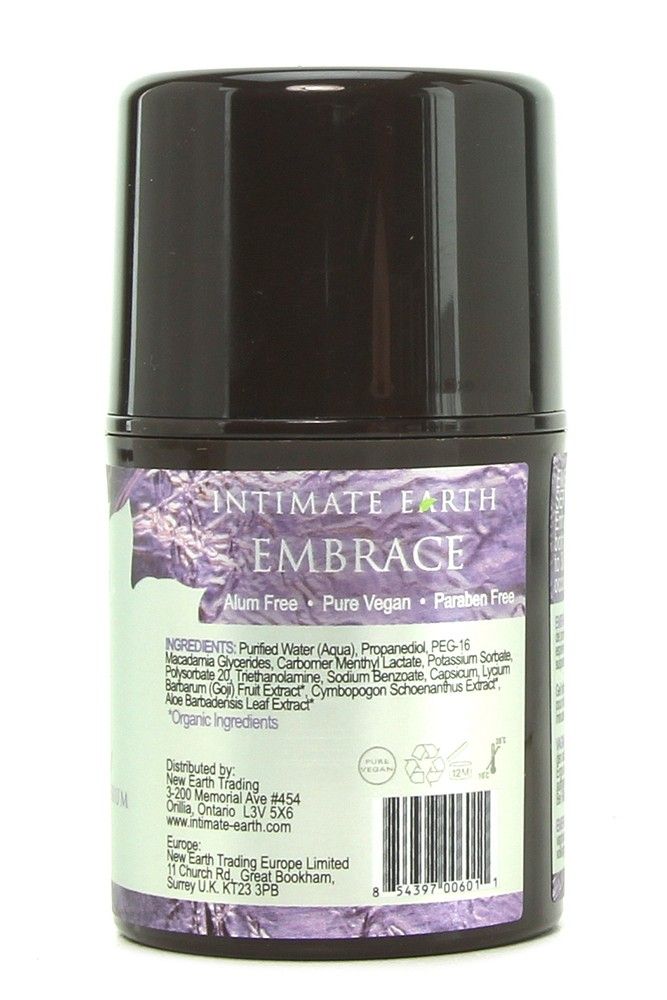 A silky gel created using predominately natural ingredients,... Intimate Earth - Embrace Tightening Pleasure Serum - 30ml photo-2