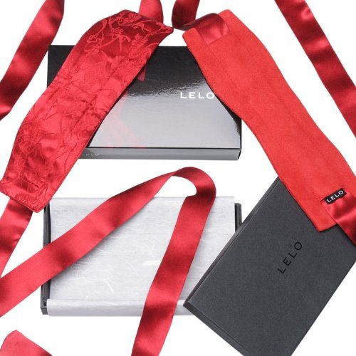 For surrender, control and sensuality, these silk and suede ... Lelo - Etherea - Red photo-2