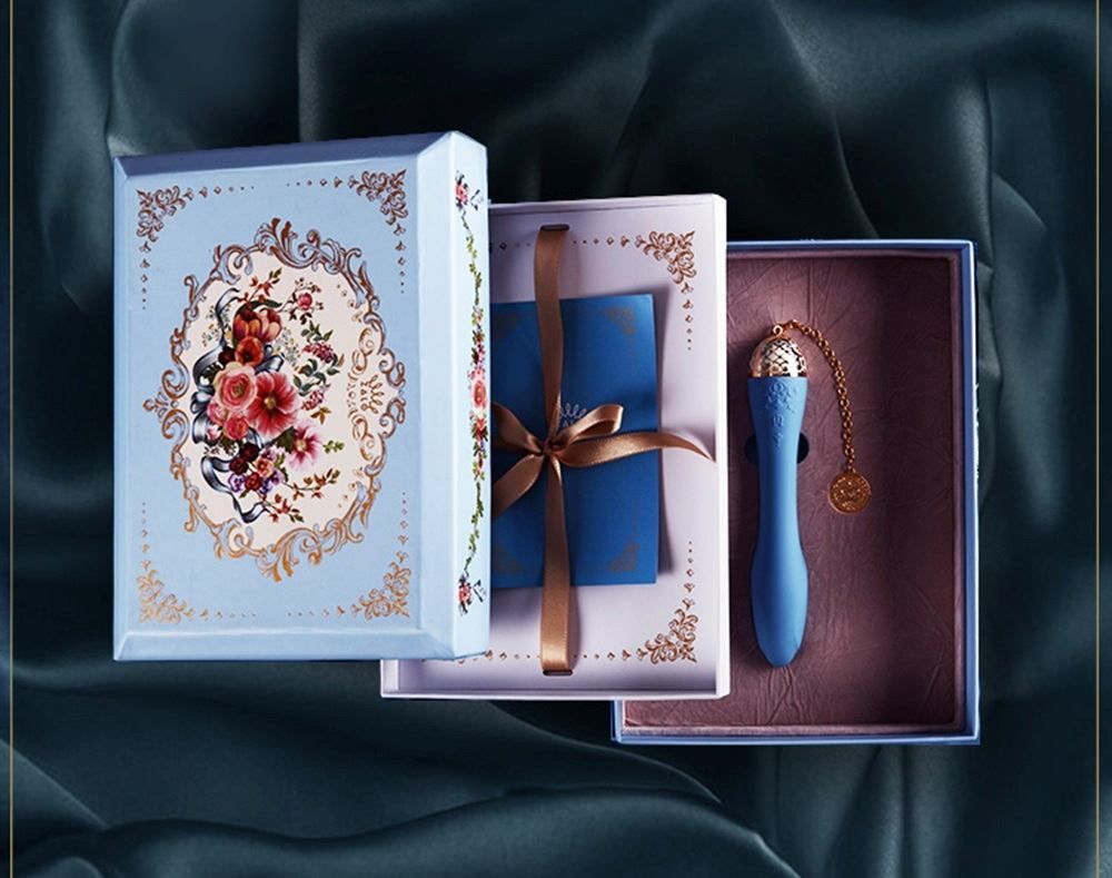 Design inspiration comes from the legend life of Queen Marie... Zalo - Marie Vibrator - Royal Blue photo-21