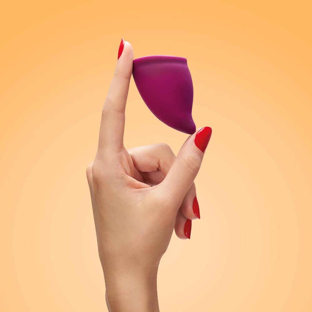 Never make a late-night tampon run again! The reusable FUN C... Fun Factory - Fun Cup B - Grape photo-2