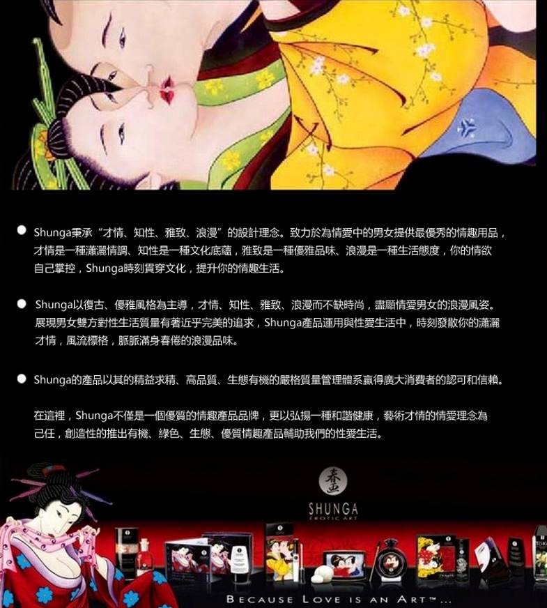 Shunga - 浪漫草莓香檳按摩油 - 250ml 照片-7