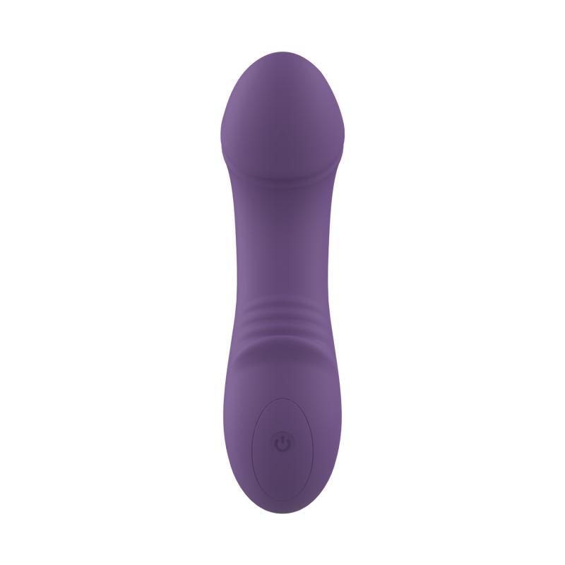 Teazers - Thrusting Mini Vibrator – Purple photo-6