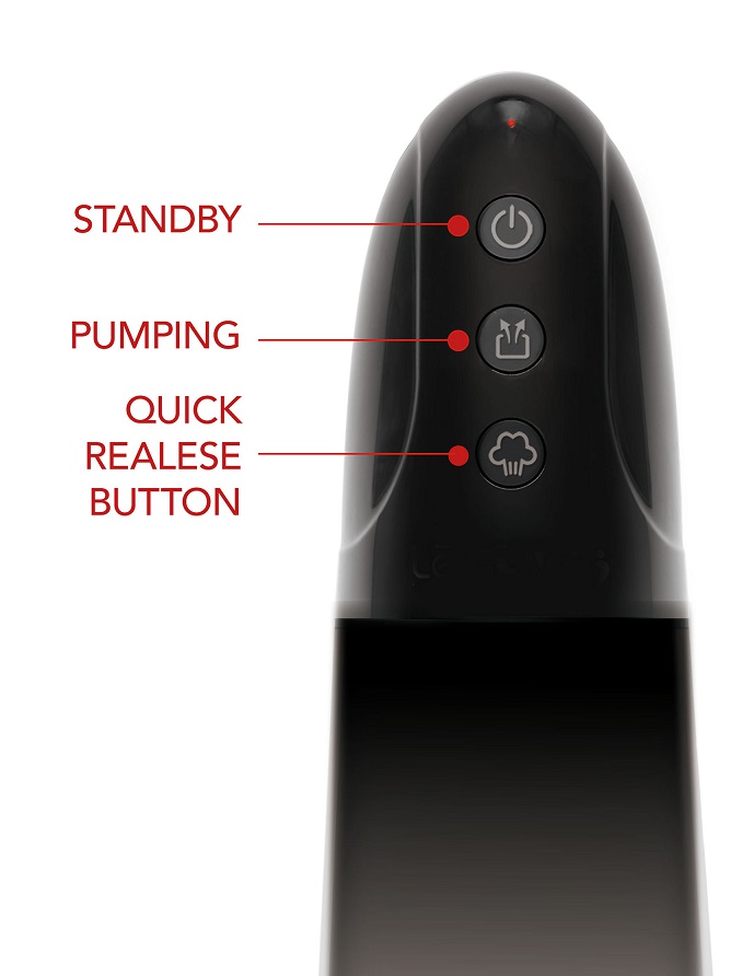 FUSION X by HIDDEN DESIRE is the ultimate collection of peni... Hidden Desire - Auto Magnify Penis Pump - Black photo-4