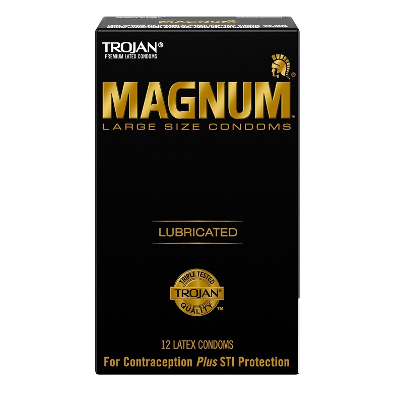 Trojan - Magnum Large 62/55mm 12's Pack