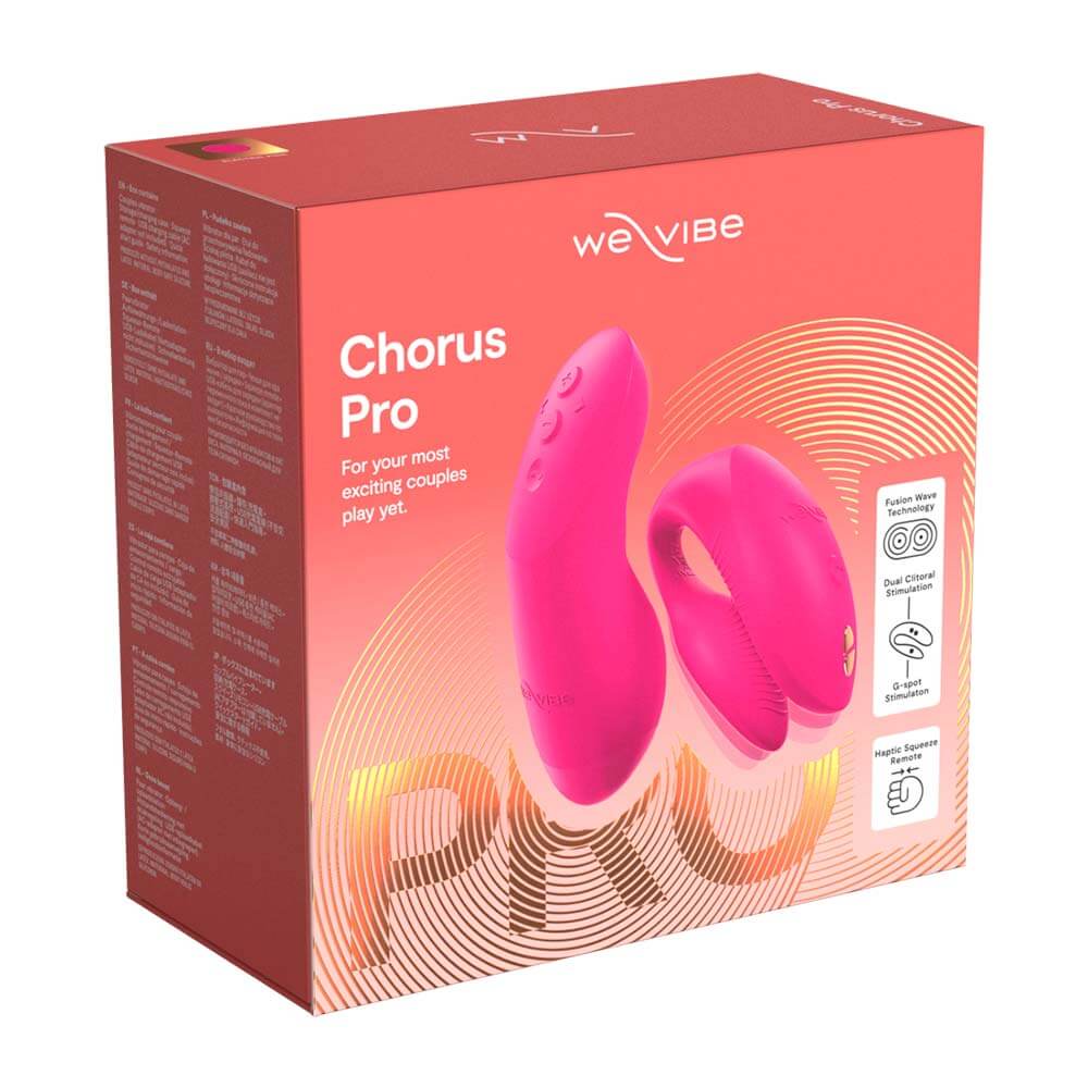 Designed as a couples vibrator, the We-Vibe Chorus Pro i... We-Vibe - Chorus Pro Clitoral & G-Spot Couples Vibrator - Electric Pink photo-18
