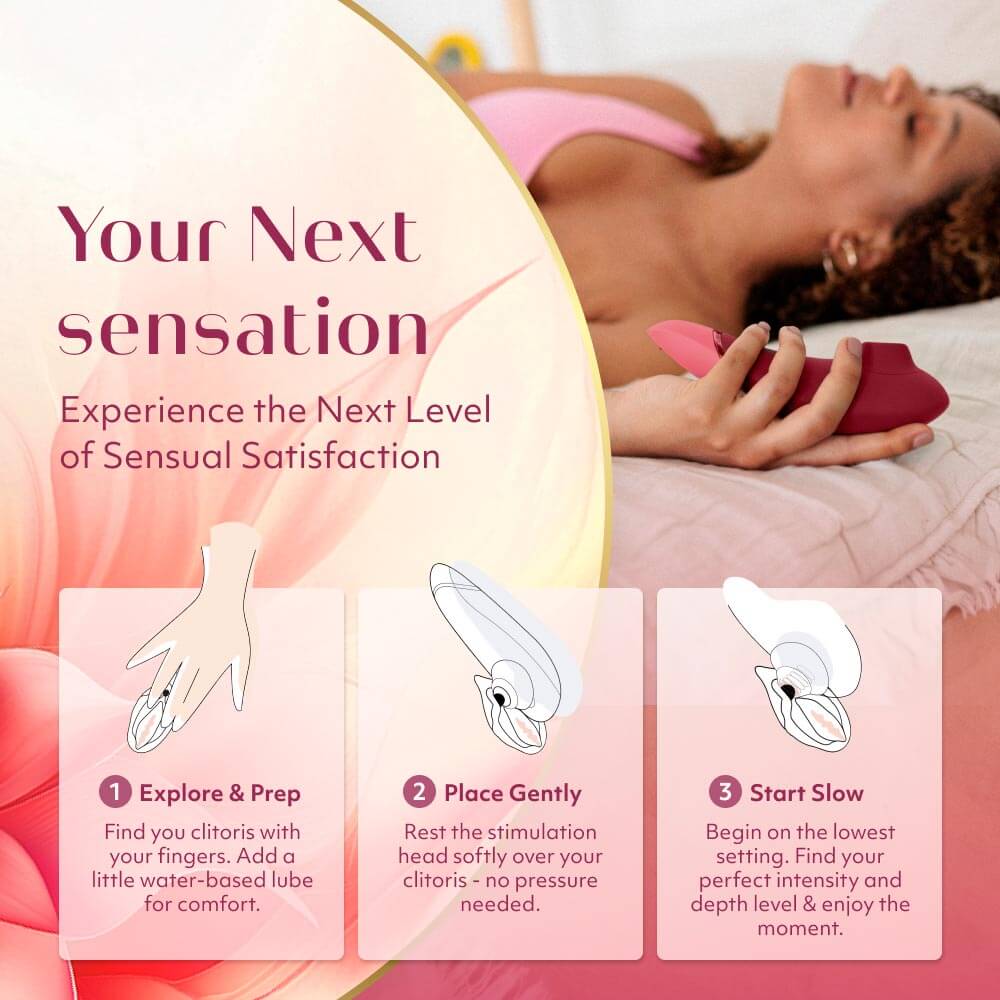 Womanizer - Next 3D Pleasure Air Stimulator - Bordeaux photo-9