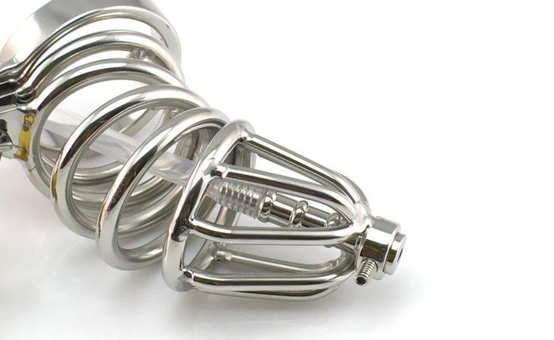 XFBDSM - Stainless Steel Chastity Device Belt 44.4cm photo-5