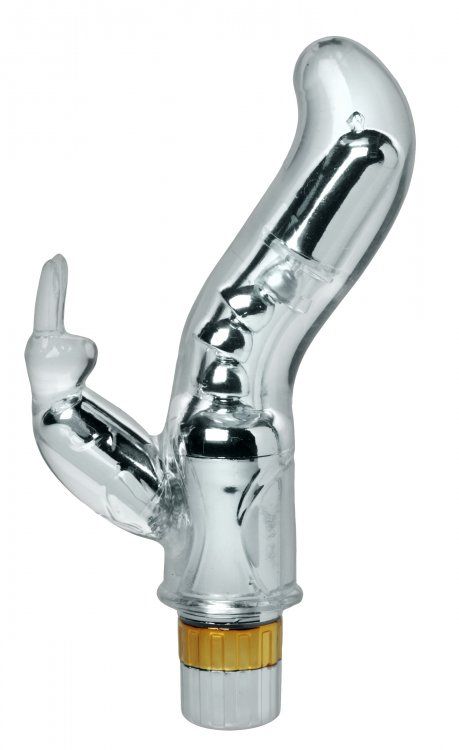 This little rabbit is ready to bend over backwards to please... Trinity Vibes - Bendy Bunny G-Spot Rabbit Vibe - Clear photo-2