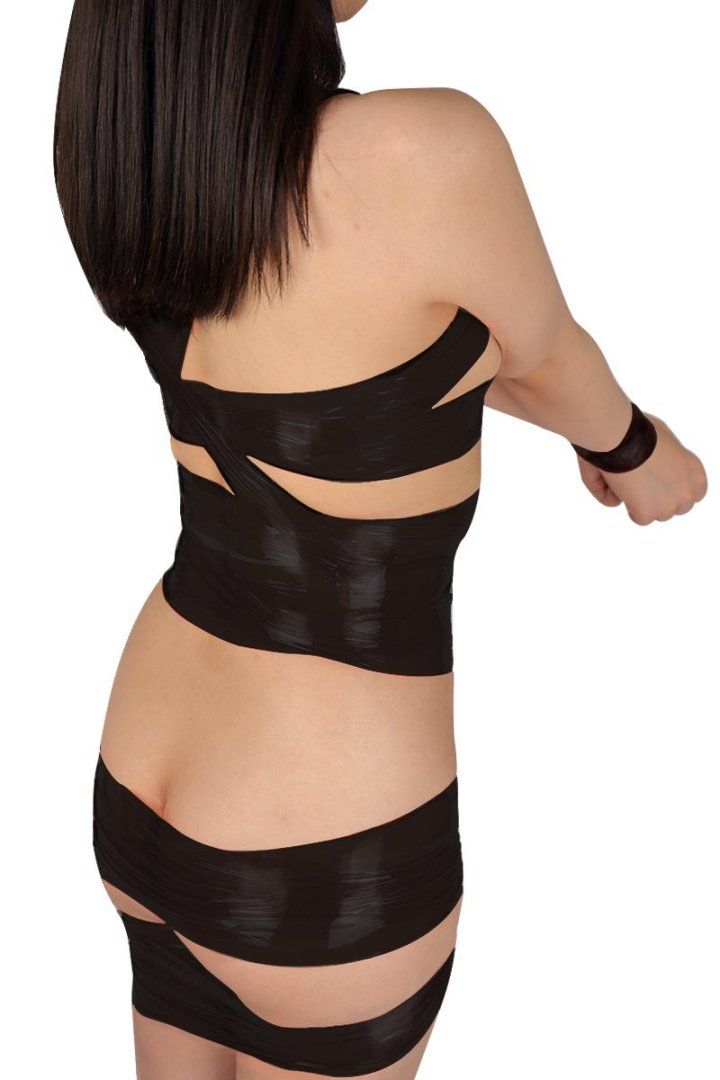 No stickiness.
No need to worry about getting dirty.
Can be ... SM Art - Bondage Tape 15m - Black photo-2
