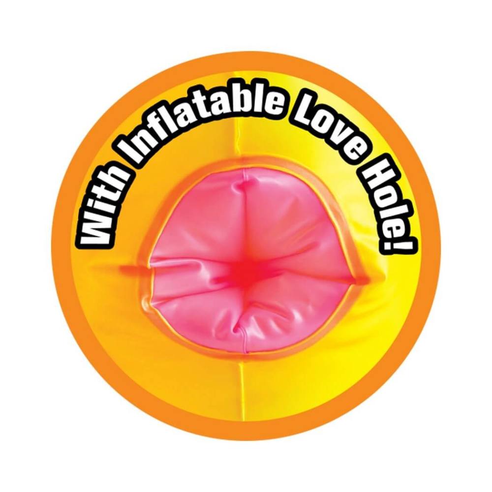 The world's naughtiest inflatable bath toy! Give "f... Pipedream - Fuck A Duck - Yellow photo-3