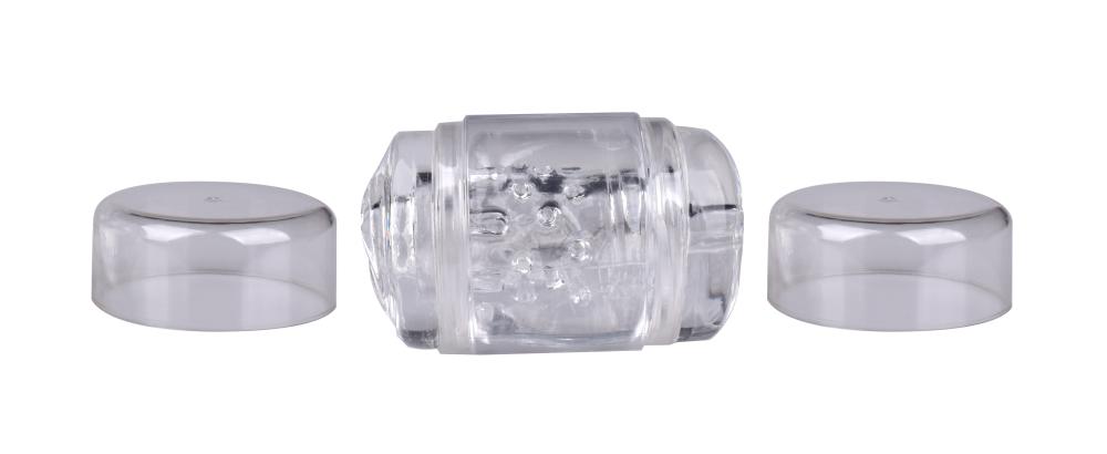 Double sides masturbator with pussy and mouth holes
Total L... Erokay - Pocket Pussy Joy Cup - Clear photo-2