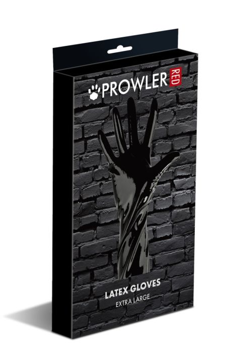 Prowler - Latex Gloves - Black - XL 照片-4