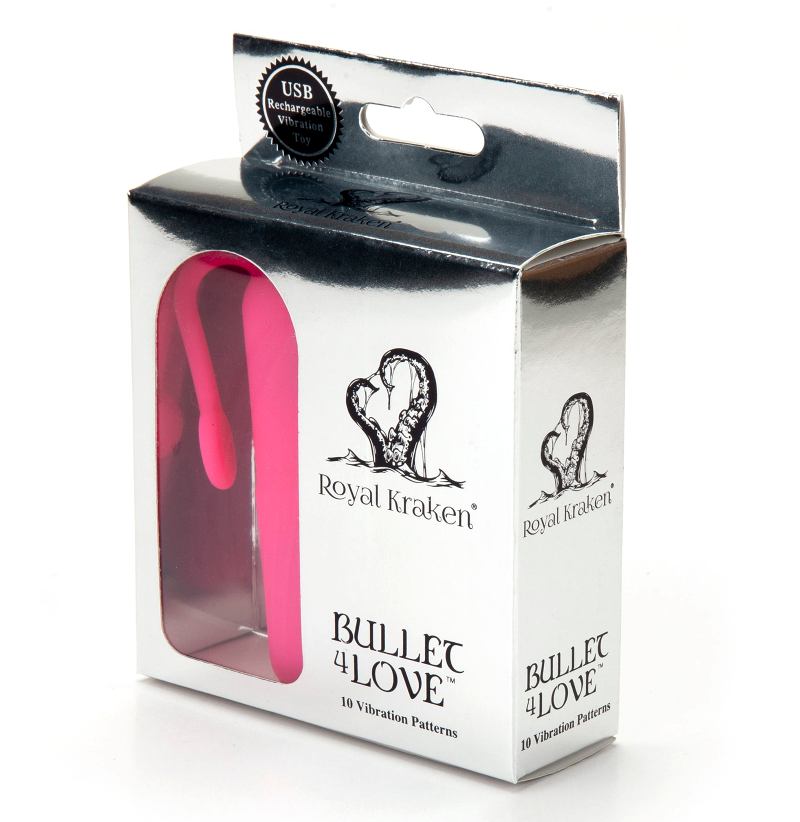 Meet Bullet 4 Love, a bullet vibrator with one mission: to g... Bullet 4 Love - Rechargeable Vibe w Tail - Pink photo-4