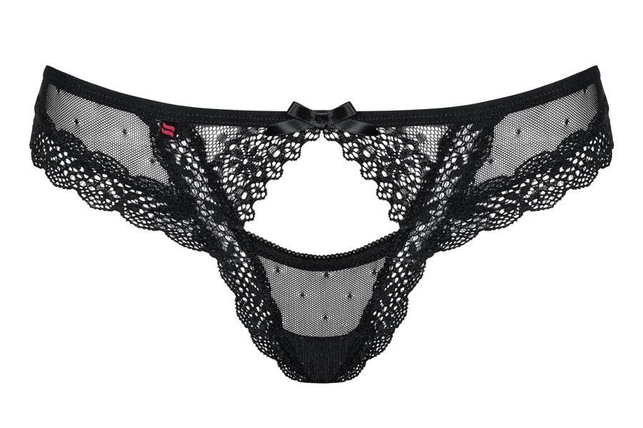 Obsessive - 817-THO-1 Thong - Black - L/XL photo-5