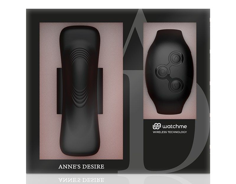 If you thought that everything was written about sex toys, y... Anne's Desire - Vibro Panty Wirless Watchme - Black photo-11