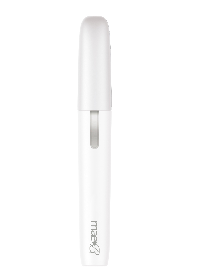 The dual-sided electric trimmer from Mae B. is a discrete be... Mae B - Dual-Sided Electric Trimmer - White photo-3