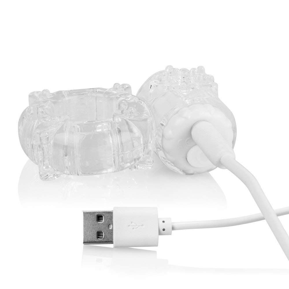The luxurious, accessibly-priced Charged™ line is proud to i... The Screaming O - Charged Big O - Clear photo-4