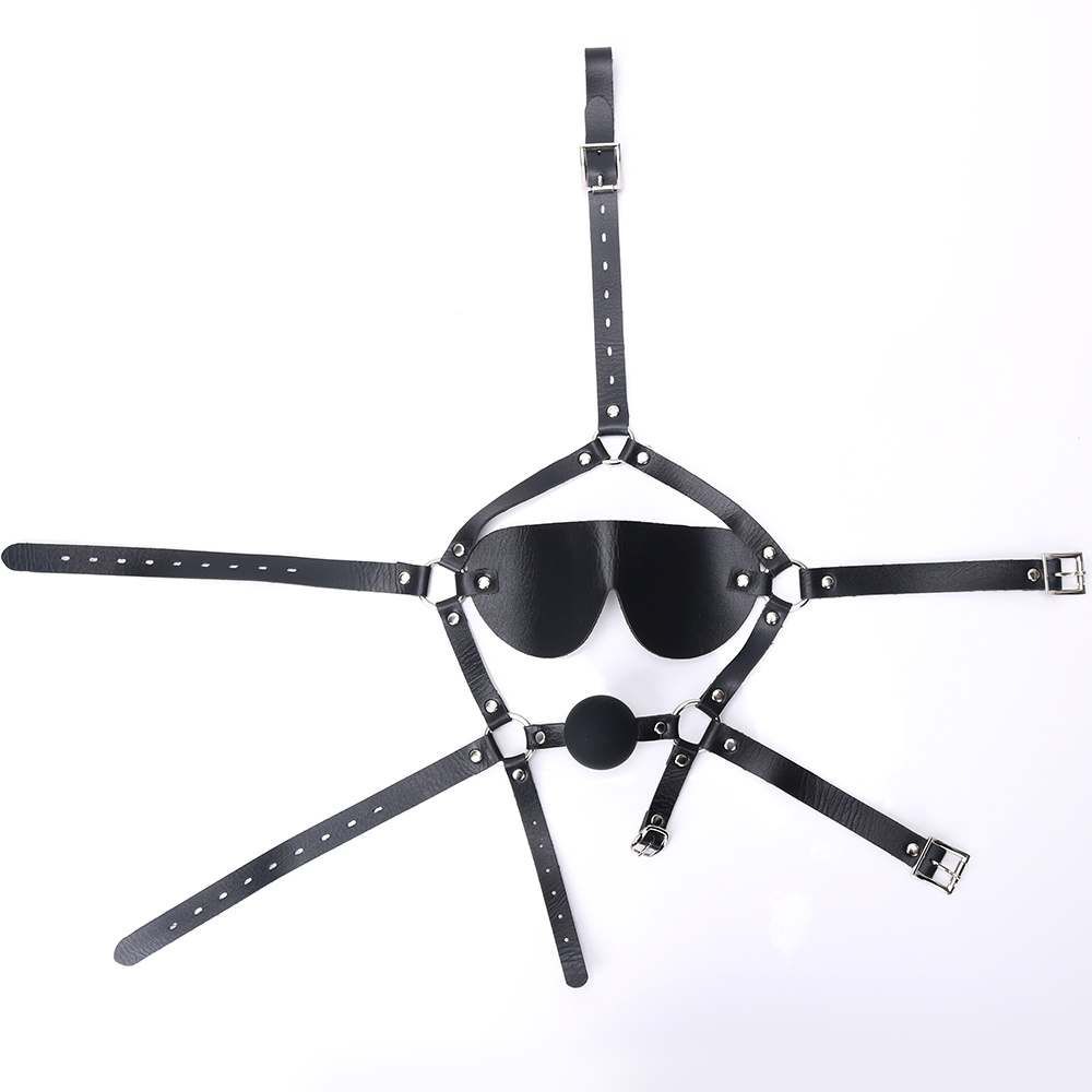 MT - Blindfold with Ball Gag photo-2