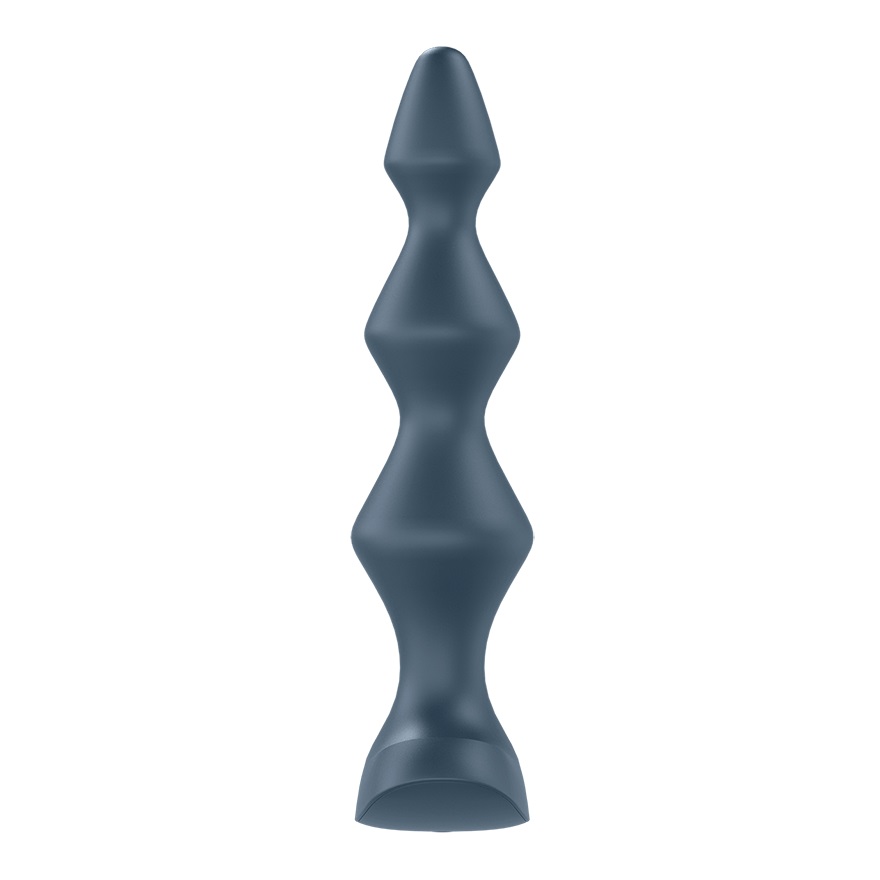 的底座和柔软的矽胶确保安全、无忧无虑的游玩体验。
Satisfyer Lolli-Plug 1 让您的后庭感到满意... Satisfyer - Lolli Plug 1 后庭震动器 - 深蓝绿色 照片-2