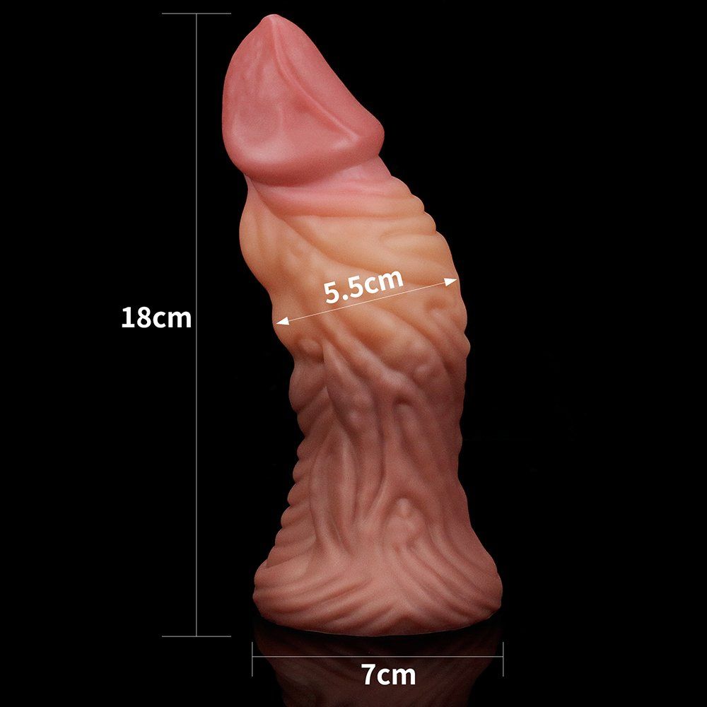 Built to deliver the most lifelike satisfaction, Love Toy du... Lovetoy - 7.0'' Dual Layered King Sized Cock photo-24