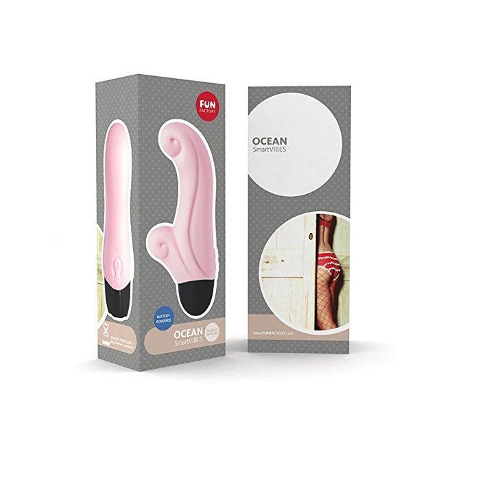 This little, elegant double wave stimulates the clitoris, va... Fun Factory - Vibe Ocean CNC - Baby Rose photo-9