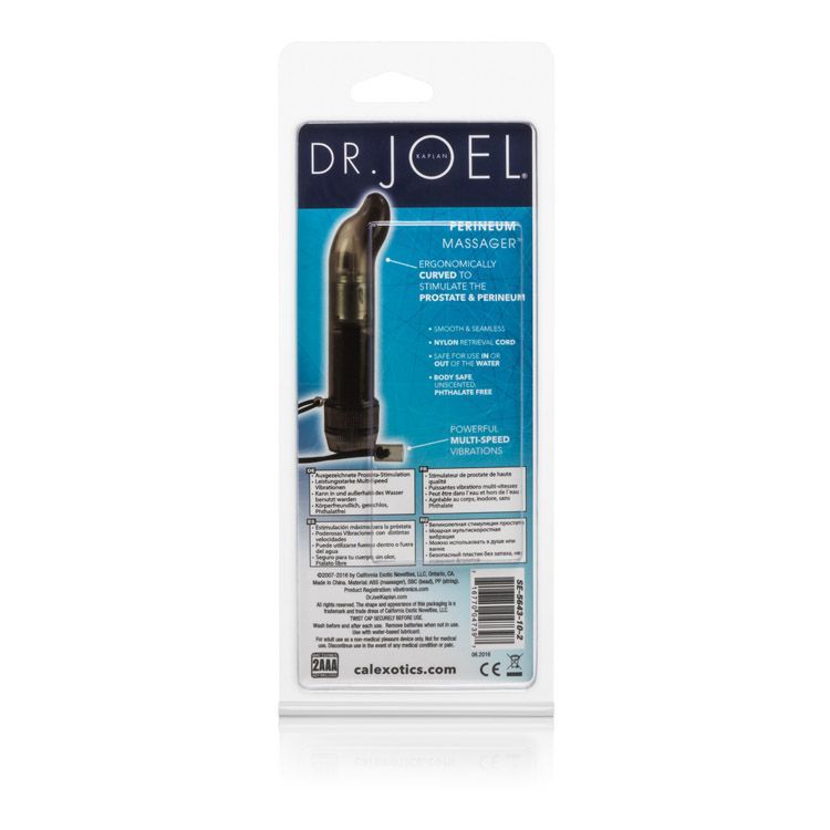 Tantalize your pleasure hot spot with the sensuous Dr. Joel ... CEN - Perineum Massager 4.5″ - Black photo-7