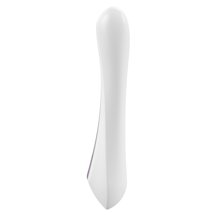 ovo F9 is made of 100% body safe silicone, with silky sm... Ovo - F9 Vibe - White photo-3