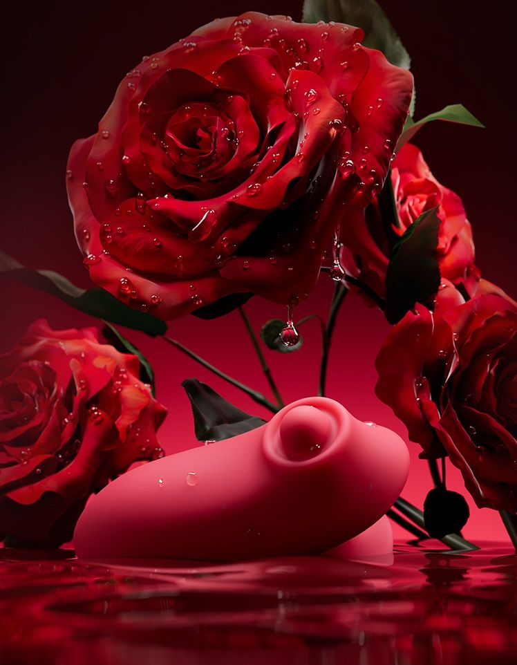 Rose design with plapping function
10 flapping modes to exp... Erocome - Rose Pluse Flapping Vibrator - Red photo-7
