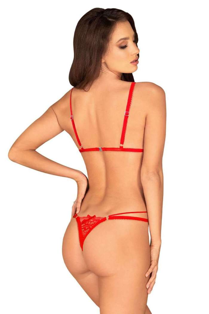Think about your spicy fantasies. Do you want to make them c... Obsessive - Lovlea Teddy - Red - L/XL photo-2