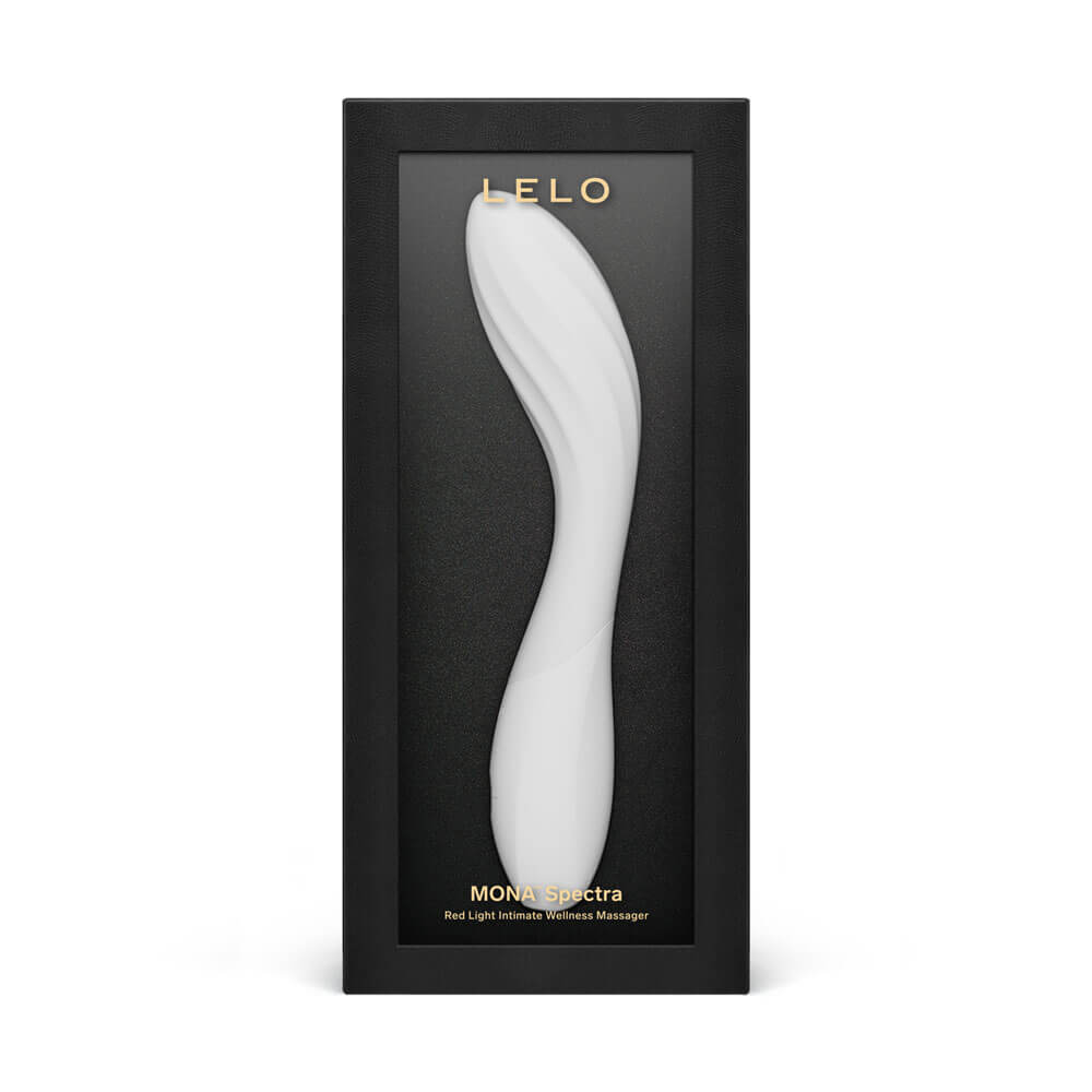 Lelo - Mona Spectra APP LED G-Spot Vibrator - White photo-13