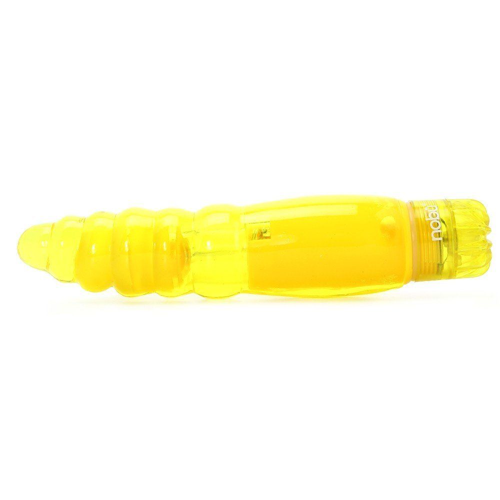 Body safe gel vibe. 100% waterproof. Multispeed dial. TP... Nobu - Sorbet Lemo Vibe - Yellow photo-5