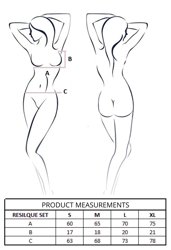 Passion - Resilque Set - Black - L 照片-9