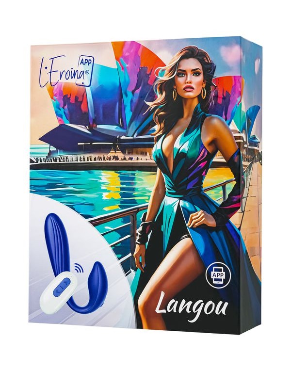Leroina - Langou APP Couple Vibrator - Blue Leroina - Langou APP Couple Vibrator - Blue 照片-12