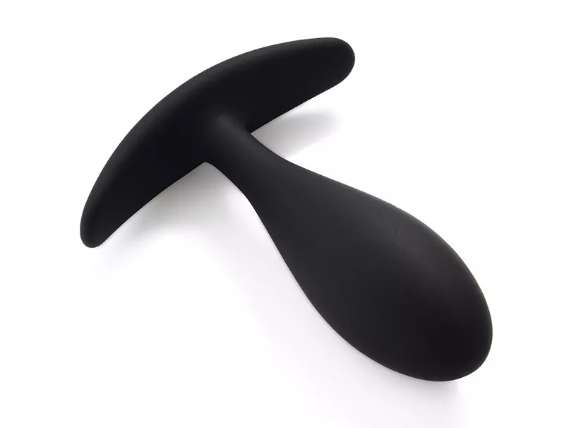 Silicone anchor butt plug for man and woman MT - Blob Anchor Plug S - Black photo-4