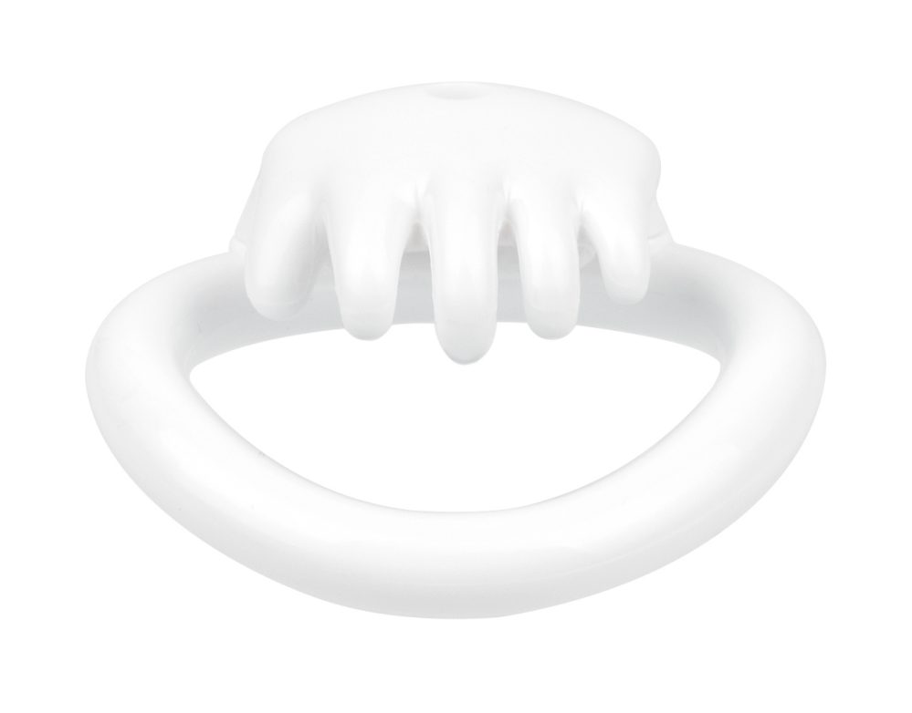 Material: Resin
Cage high: 32mm  ... FAAK - Hand Shaped Resin Chastity Cage - White photo-6